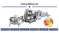 Machine semi-automatique de fabrication de petits bonbons gélifiés gelée gommeux caramel bonbon sucette dure