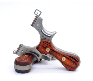 Tirachinas Hunter's de Madera Maciza con Alambre, Tirachinas de Presión Rápida Sin Ataduras, Juguete Competitivo para Adultos al Aire Libre - Product Image 2
