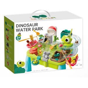 <span class=keywords><strong>YA</strong></span> XIN Jouet d'été pour enfants : Parc aquatique dinosaure en plastique avec robinet rotatif électrique et jouet de pêche pour la vaisselle - Product Image 6