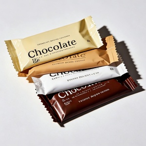 Sacs d'emballage personnalisés imprimés de qualité alimentaire avec fermeture dorsale, type oreiller, en aluminium pour noix, chocolat, barres protéinées et énergétiques, emballage alimentaire - Product Image 5