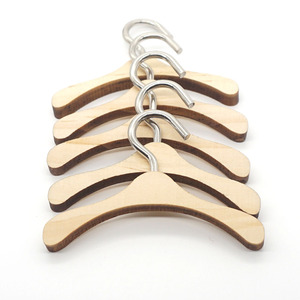 Mini cintres pour poupée, en bois, style <span class=keywords><strong>Miniature</strong></span>, maison de poupée, ornements, accessoires - Product Image 5