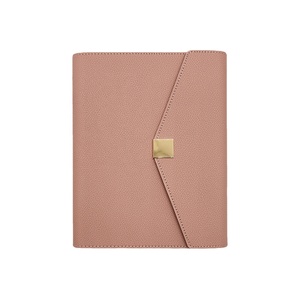 Customized Loose foen-leaf A5 Journal in pelle ricaricabile Notebook di lusso 2024 Planner 6 Cover con porta carte - Product Image 6