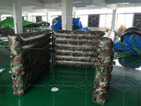Jeu de plein air gonflable, Camouflage, pour jeu d'équipe, Paintball, bon marché,