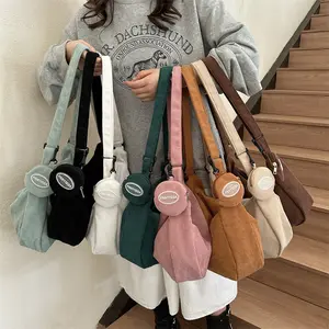 <strong>Shoulder</strong> <strong>Bags</strong> Women Solid Harajuku All-match Simple Multifunction Handbags Large Capacity Crossbody <strong>Bags</strong> for Women Teens Purse - Product Image 1