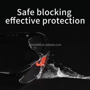 저렴한 가격의 폴리카보네이트 충격 방지 렌즈 안전 안경 (작업 및 눈 보호용) - Product Image 3