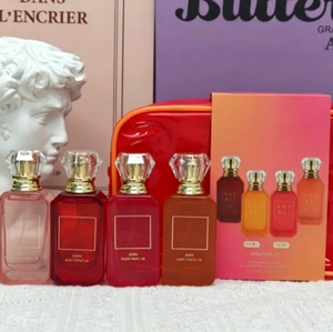 Set de Regalo de Perfume de Lujo para Mujer, Venta al Por Mayor Internacional, 4*10ml, Dos Aromas Modernos, Florales y Frutales de Larga Duración - Product Image 2