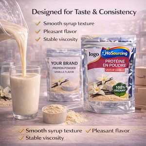 カーブサポートプロテインパウダー バニラ風味 プライベートラベル 増量フォーミュラ OEMメーカー - Product Image 4
