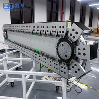 Transportador de Riel Circular para Pruebas y Ensamblaje de Productos 3C - Velocidad Variable 0-3m/s, Control PLC/MES, Certificado CE, Se Acepta OEM