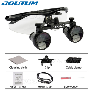 JOUTUM 3.5X Reçine Diş Büyüteçleri Büyüteç Diş Hekimi Binoküler Büyüteçler Tıbbi Cerrahi Kullanım için (Siyah) - Product Image 5