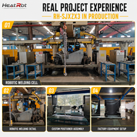 Positionneur de soudage à levage sur 3 axes, table rotative servo de 2000 kg pour l'automatisation de la soudure robotisée