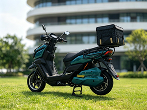 Motocicleta Eléctrica de Reparto, 2000W, Alta Velocidad, Largo Alcance, Scooter Eléctrico para Reparto de Comida a Domicilio, <span class=keywords><strong>Mensajería</strong></span> Express - Product Image 5