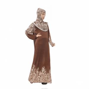 Sharut Wholesale <b>Eid</b> Polyester Plus Size Modest Kimono Muslim Women's <b>Dress</b> Dubai Robe + Skirt 2-Piece Set 2026 - Product Image 6