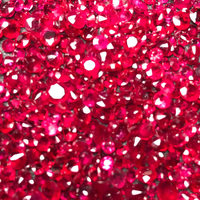 Rubis naturel brut, rouge pigeon, petit taille brillant, rouge rosé, rubis du Mozambique certifié, personnalisable pour la fabrication de bagues, origine CN