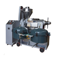 Presse à huile à vis tout-en-un avec filtre 380V, extracteur commercial automatique pour moutarde, soja, tournesol, arachide, sésame, noix de coco