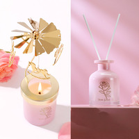 Ensemble diffuseur de roseau d'huile parfumée de luxe bâtons de rotin désodorisant pour décor à la maison cadeau fête de mariage