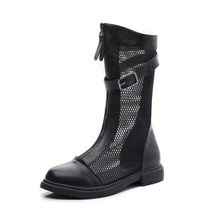 <span class=keywords><strong>Botines</strong></span> de Cuero Repujado Hechos a Mano para Mujer, <span class=keywords><strong>Botines</strong></span> Bohemios - Product Image 2