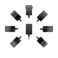 Adaptador de Corriente CA/CC de 36 W con Enchufe Europeo, 5 V, 6 V, 7 V, 9 V, 12 V, 15 V, 18 V, 24 V, 48 V, 0,5 A, 1 A, 1,5 A, 2 A, 2,5 A, 3 A, Fuente de Alimentación Conmutada