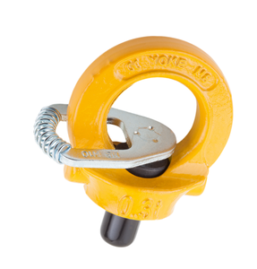 K0769 KIPP Perno de Anillo Giratorio Industrial de 360 Grados M20 de Acero Amarillo con Llave Hexagonal Negra, Perno de Elevación Forjado de Alta Resistencia - Product Image 1
