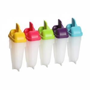 Grande stampo per ghiacciolo in plastica vari colori confezione da 5 - Product Image 2
