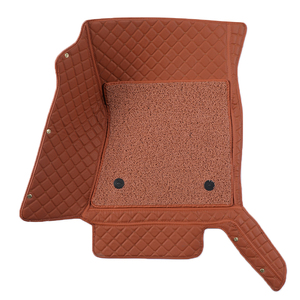 2024 ventas directas de fábrica juego completo alfombrilla de coche de cuero de diamante de lujo 7D alfombrillas antideslizantes para coche para LEXUS <span class=keywords><strong>330</strong></span> - Product Image 2