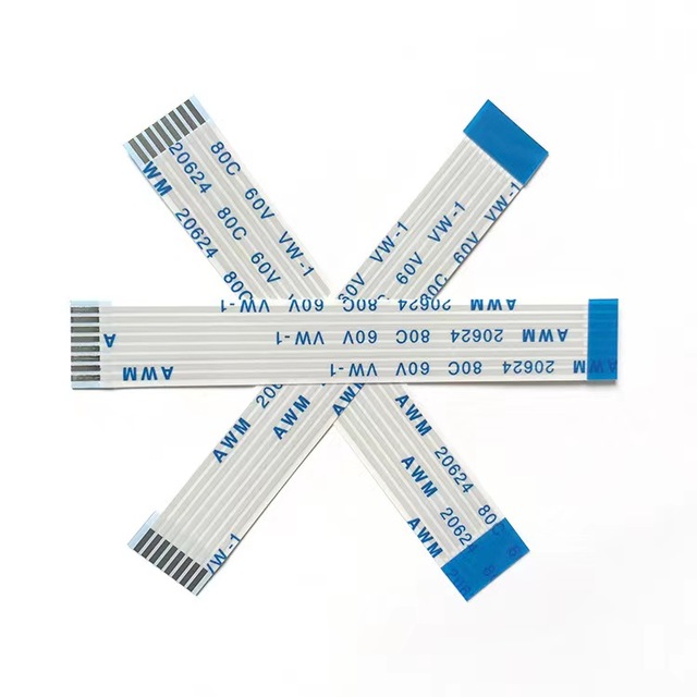 Awm 20696 E221612 80c 30v vw 1 6pin 10pin 14pin 60pin 1mm Pitch Ffc Cable Flexible Flat Cable