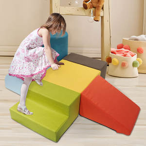 Bloques de juego suaves para bebés, 6 uds., juguetes de escalada, coloridos, suaves para escalar y gatear, bloques de juego suaves para niños pequeños - Product Image 4