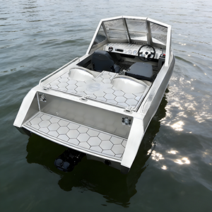 Jet-boat familial électrique <span class=keywords><strong>en</strong></span> aluminium personnalisé à 4 places, spécialisé dans les sports nautiques, fabriqué sur mesure par l'usine OEM ODM - Product Image 2