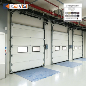 Puerta Seccional Industrial Grande, Aislada con <span class=keywords><strong>PU</strong></span>, Funcionamiento Silencioso, para Fábrica, Almacén, Taller, Cámara Frigorífica - Product Image 5
