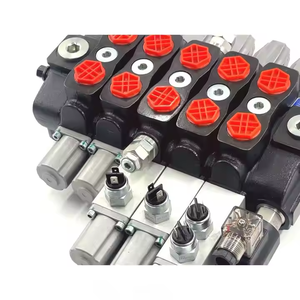 วาล์วควบคุมทิศทางไฮดรอลิกแบบแยกส่วน 5 ช่อง SD8 ประสิทธิภาพสูง พร้อมจอยสติ๊กสำหรับรถขุด - Product Image 4