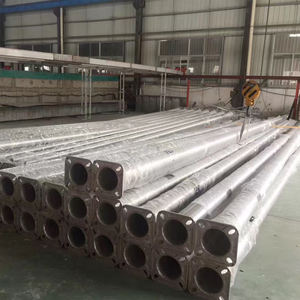 זרוע יחידה כפולה 4 מ '5m 6 מ' 7m 8m 10m 12m אלומיניום רחוב סולארי מוט אור אור מנורת מנורת אור באיכות גבוהה קטגוריה מוצר - Product Image 3