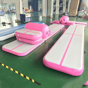 <span class=keywords><strong>Tapis</strong></span> <span class=keywords><strong>de</strong></span> gymnastique <span class=keywords><strong>gonflable</strong></span> avec pompe à air pour l'entraînement Cheerleading - Product Image 2