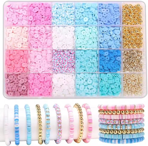 Kit de Fabricación de Pulseras para Niñas 2026, Manualidades DIY con Cuentas de Arcilla Polimérica y Cuentas para Hacer Joyas, Juguete de Fabricación de Joyas - Product Image 6