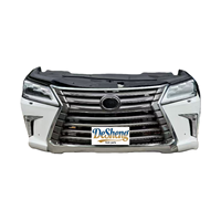 Économique, abordable, pour l'assemblage de carrosserie Lexus LX570, pare-chocs, calandre, radiateur, phare LED, pare-brise, ailes, prix de vente direct