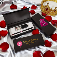 Coffret Cadeau Végétalien Marque Privée 2 en 1 Rouge à Lèvres Liquide Mat et Crayon à Lèvres Pigmenté Longue Tenue