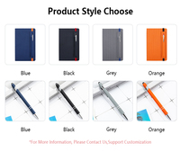 Agendas Promotionnels à Couverture Rigide en Cuir, Carnet A5 Avec Porte-Stylo, Carnets Personnalisés avec Logo pour Cadeaux d'Affaires