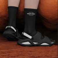 Sabots personnalisés avec logo, sandales plates pour hommes, chaussures de jardin légères à enfiler, sabots d'été pour hommes