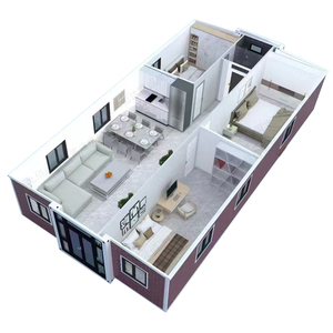 Paquete expandible pequeño de construcción rápida 2025, envío de almacenamiento para vivir, alojamiento para acampar, lo último en campamentos pequeños para Refugiados - Product Image 4