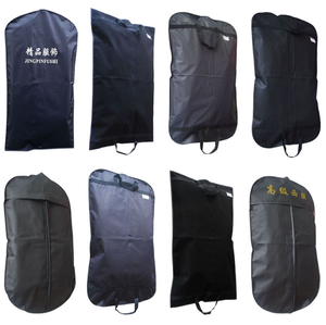 <span class=keywords><strong>Housse</strong></span> de vêtement pliable extra large en non-tissé avec fermeture éclair, noire, capacité 15L, pour rangement domestique et protection contre la poussière - Product Image 2