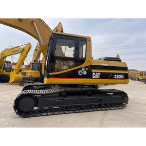 Excavatrice hydraulique CAT320B d'occasion, 20 tonnes, Caterpillar japonaise, chenille avec moteur et pompe, composants principaux, modèle 2023 - Product Image 3