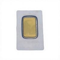 Barre d'or suisse 5-100g, Barre d'or suisse Déesse de la Richesse, Barre d'or plaquée or en laiton avec numéro de série
