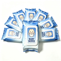 Lingettes pour bébé écologiques non tissées Longmei, fournisseur OEM/ODM, lingettes humides biodégradables en spunlace, sans alcool, extra douces, personnalisables