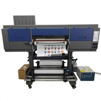 Mesin Printer UV DTF Hoson Board 60cm Empat Kepala I3200U1 Murah dari Pabrik Guangzhou untuk Pencetakan Logo 3D TPU pada Jersey dan Pakaian Olahraga