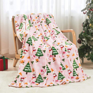Manta de Franela Personalizada con Estampado Navideño, Ultra Suave, Cómoda, Moderna y Ligera, para Regalos de Halloween y Navidad - Product Image 2