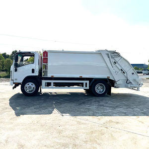 Camión Compactador de Basura de Servicio Pesado, Vehículo de Compresión de Residuos con Carga Trasera, Precio de Fábrica - Product Image 1