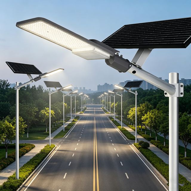High Efficiency All in One Solar Street Light with Remote Control for Off Grid Road and Infrastructure Development