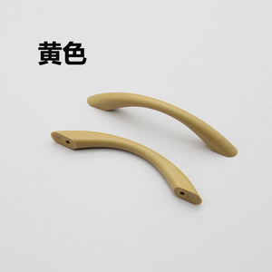 Plastic Iron Handle for Cabinet Dresser Drawer Wardrobe-Modern <b>Black</b> Furniture <b>Knob</b> with Durable Design for Bedroom and Kitchen - Product Image 5