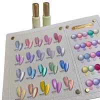 Vernis à ongles gel effet œil de chat fluorescent scintillant 20 couleurs, Nouvelle Arrivée 2026, Spécial Salons de Manucure, Ensemble Complet de Teintes Tendance