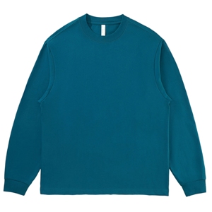 Heavyweight Oversized T Shirt Streetwear <b>Long</b> Sleeve T-Shirt Unisex Autumn Winter EU US Style <b>TShirt</b> - Product Image 2