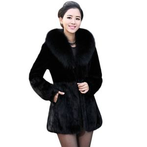 Parka Dài Phụ Nữ Bất Rex Thỏ Áo Khoác Lông Thú Với Gấu Trúc Cắt Lông Hoodies Unisex Mùa Đông Mui Xe Áo Khoác Cho Phụ Nữ - Product Image 2