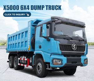 Nouveau Camion Benne Shacman X3000/X5000/F3000 Diesel 6x4 351-450ch Moteur Weichai Capacité 31-40T Usage Intensif Euro 2 Émissions Arrière - Product Image 6